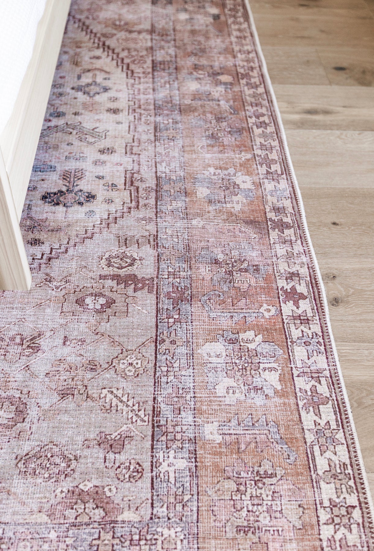 Washable rug | spill-proof | Evie | Vintage design – HomeBase Rugs