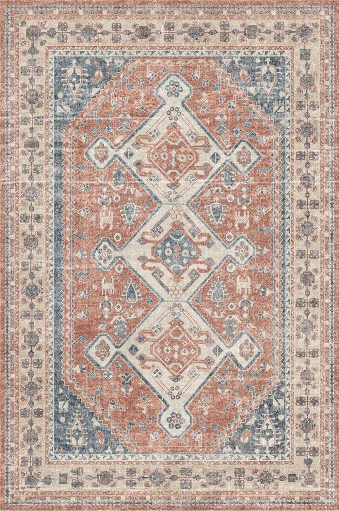 Washable rug | spill-proof | Tokyo | Vintage design