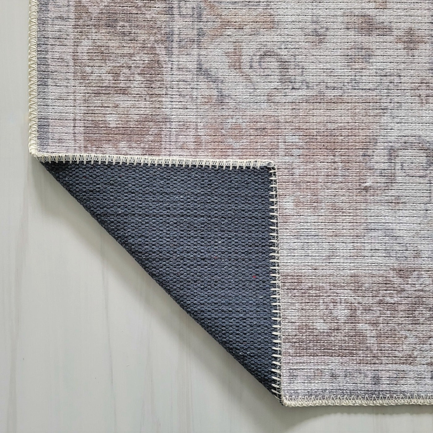 Washable rug | spill-proof | Grey | Vintage design – HomeBase Rugs